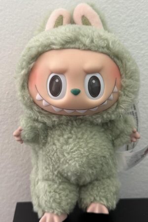 green grape labubu doll | green labubu | Tasty Macarons Green Grape | green labubu plush | green plush collectible